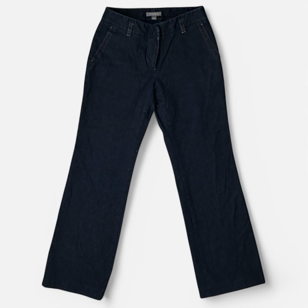 Ann Taylor wide-leg blue jeans